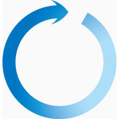 矢量创意箭头型进度数据图标