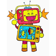 免扣素材之机器人