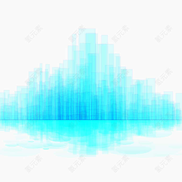 动感绚丽的彩色矢量背景