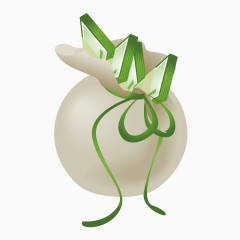 白色钱袋欧美风格