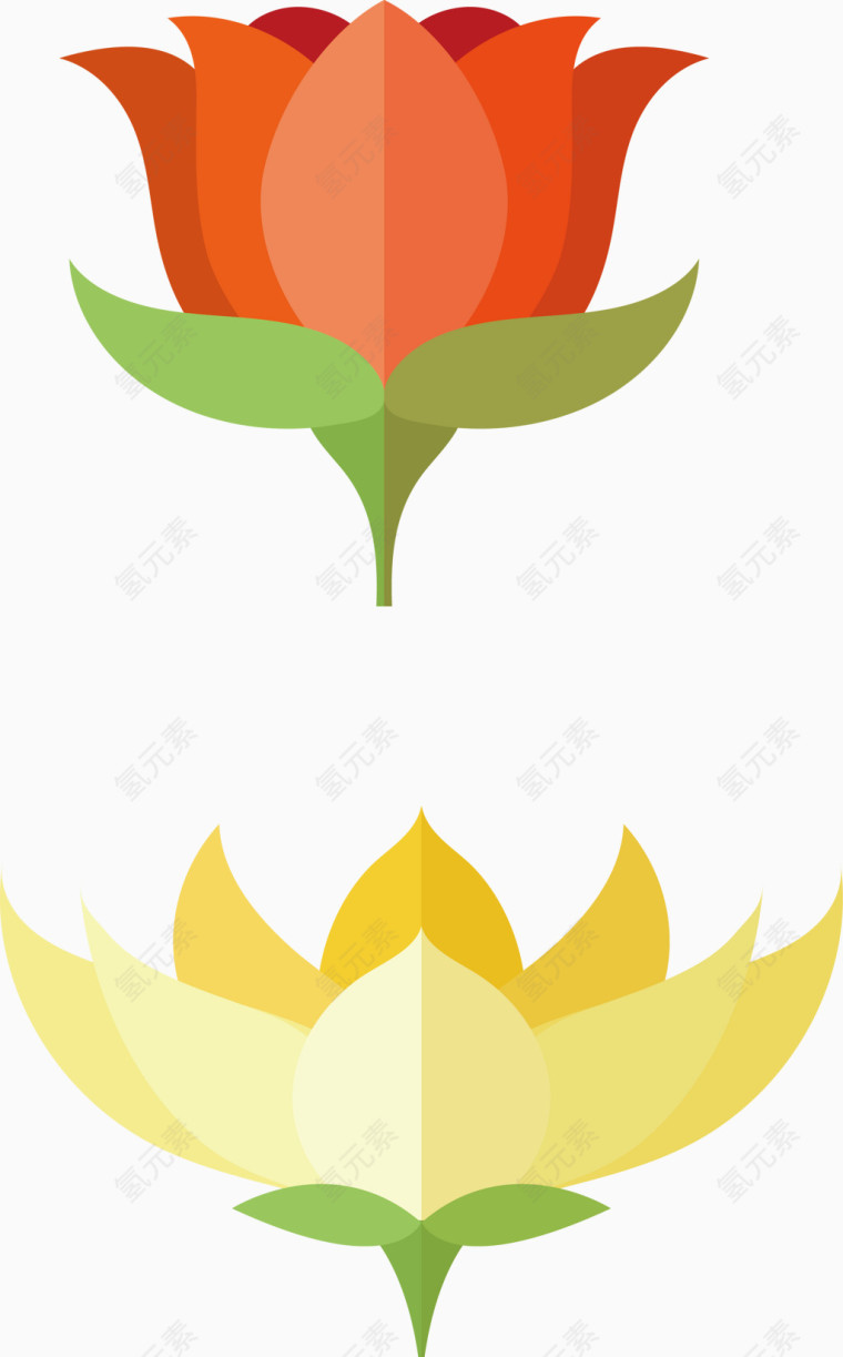 春季花朵设计