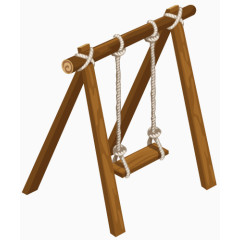 游乐场里的荡秋千