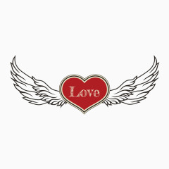 浪漫情人节元素设计矢量素材