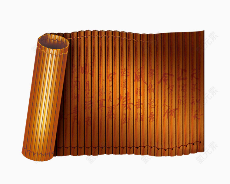 古代写字用的竹排