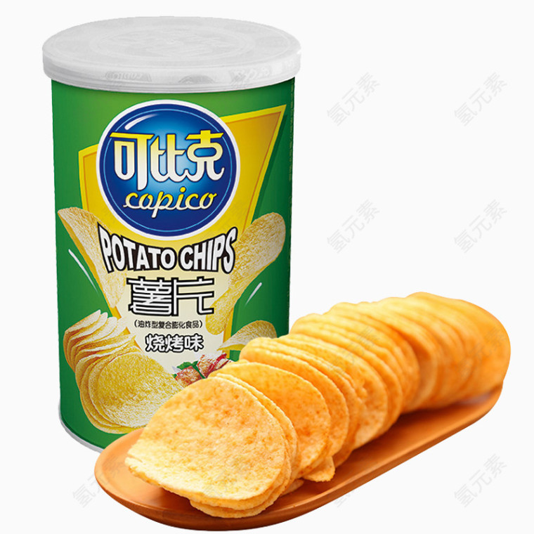 烧烤味可比克薯片
