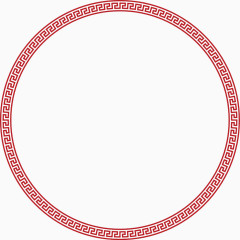 圆形边框