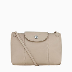 Longchamp珑骧女士小羊皮斜挎包