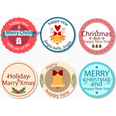 矢量手绘圣诞图标