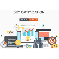 搜索引擎优化优化矢量素材