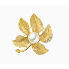 静风格枫叶之恋胸针胸花