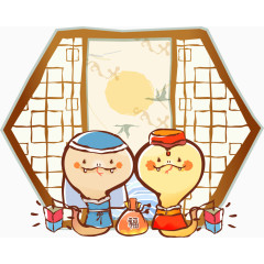 提灯笼的矢量蛇