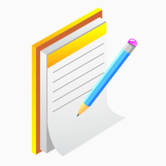 记事本矢量图素材