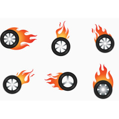 矢量风火轮插图