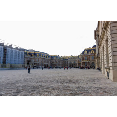 法国凡尔赛宫广场景观