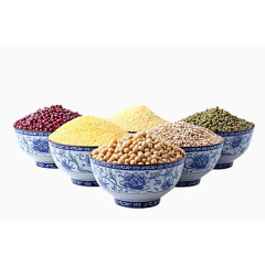 种类丰富的粮食