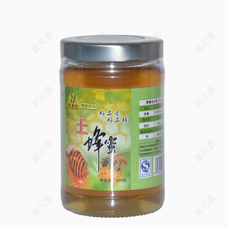 无添加农村土蜂蜜素材