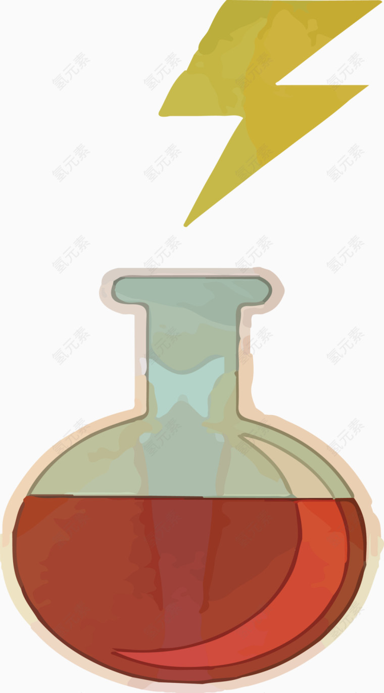 化学药水手绘