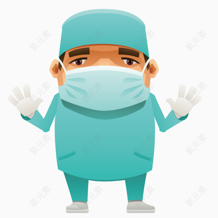 正在做手术的男医生