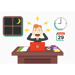 矢量ppt科技办公人物