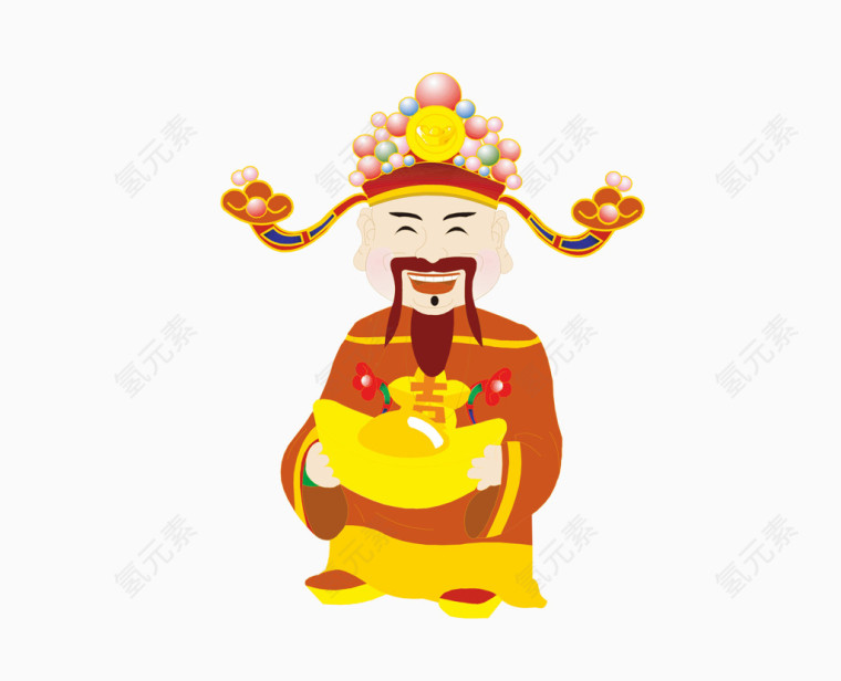 财神爷素材