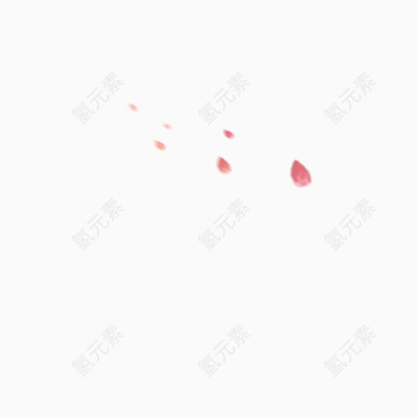 中国风粉色花瓣