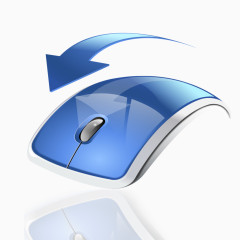 蓝色科技鼠标