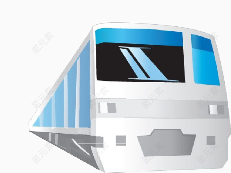 卡通火车