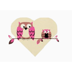 可爱猫头鹰图标下载