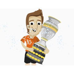 矢量获奖运动员