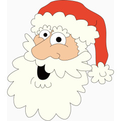 白胡子圣诞老人头像