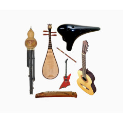 免抠素材各类乐器图片