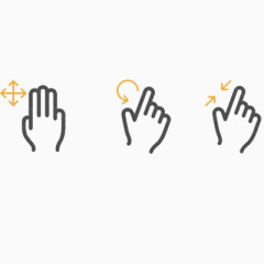 touch智能手机手势