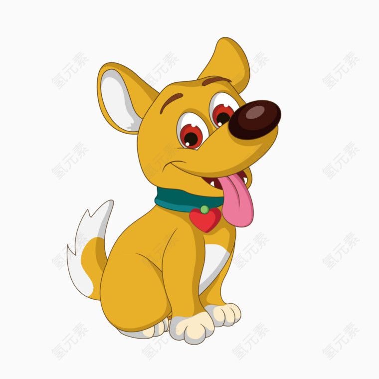 矢量小狗