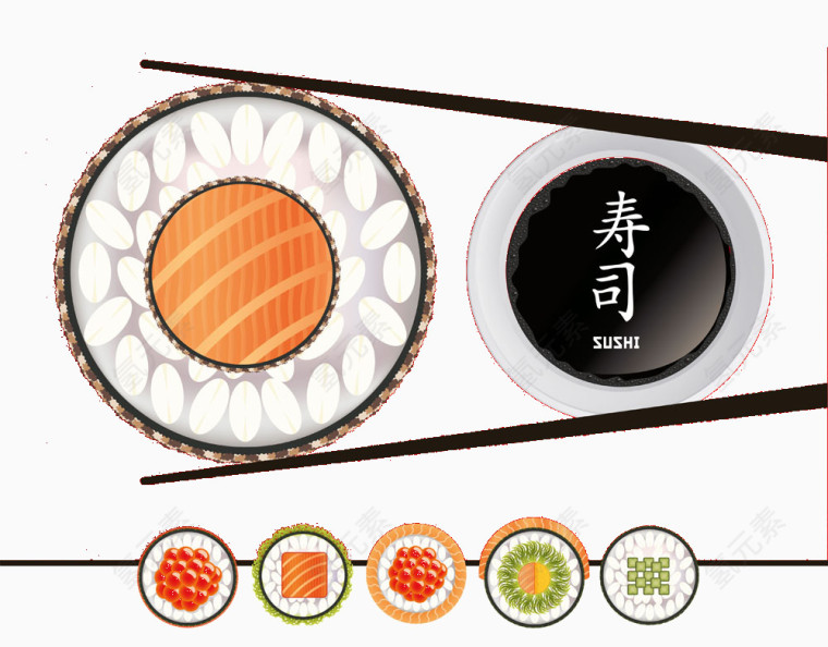 圆盘子日本寿司