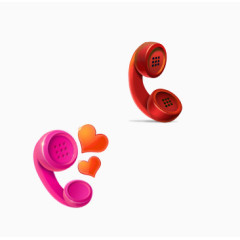 精美浪漫电话图标