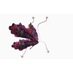 花朵翅膀组合蝴蝶