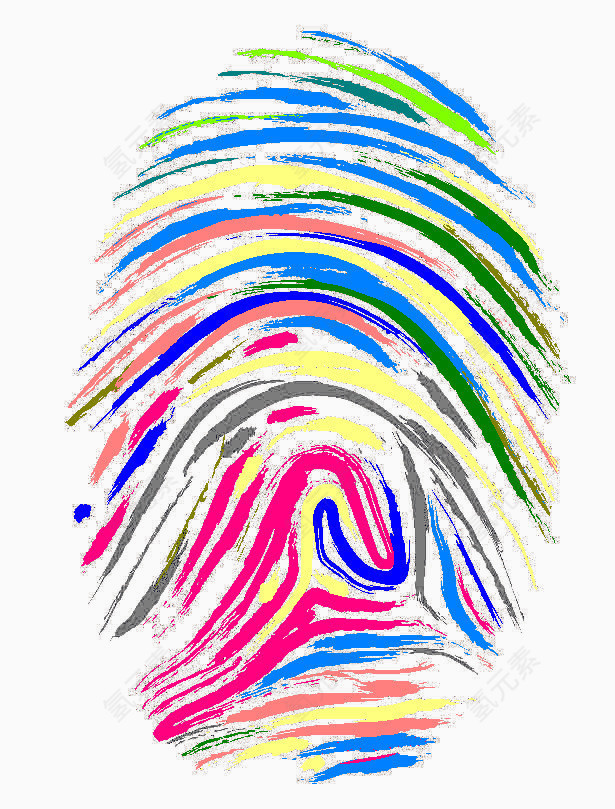 手绘指纹