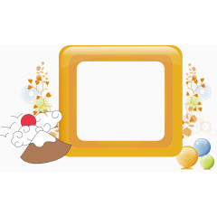 方形矢量日式边框