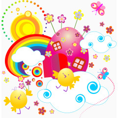 卡通元素矢量图片