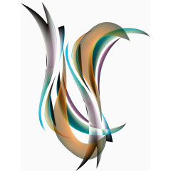 矢量现代时尚背景免抠素材