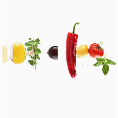 水果蔬菜橄榄油葡萄酒平衡性