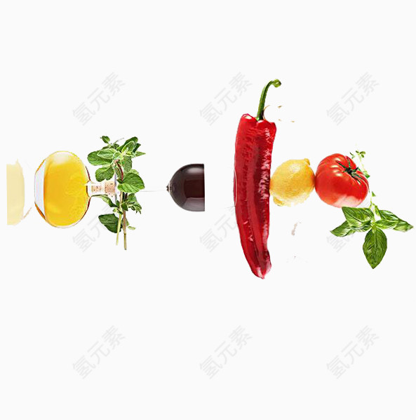 水果蔬菜橄榄油葡萄酒平衡性