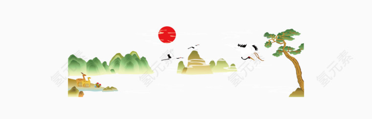 中秋佳节矢量图