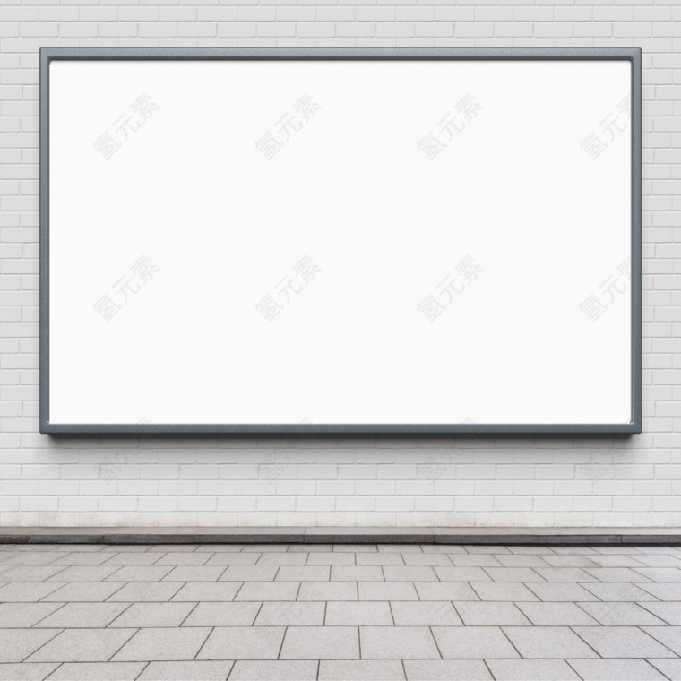 空白广告牌