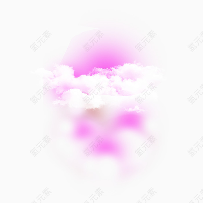 粉色云朵