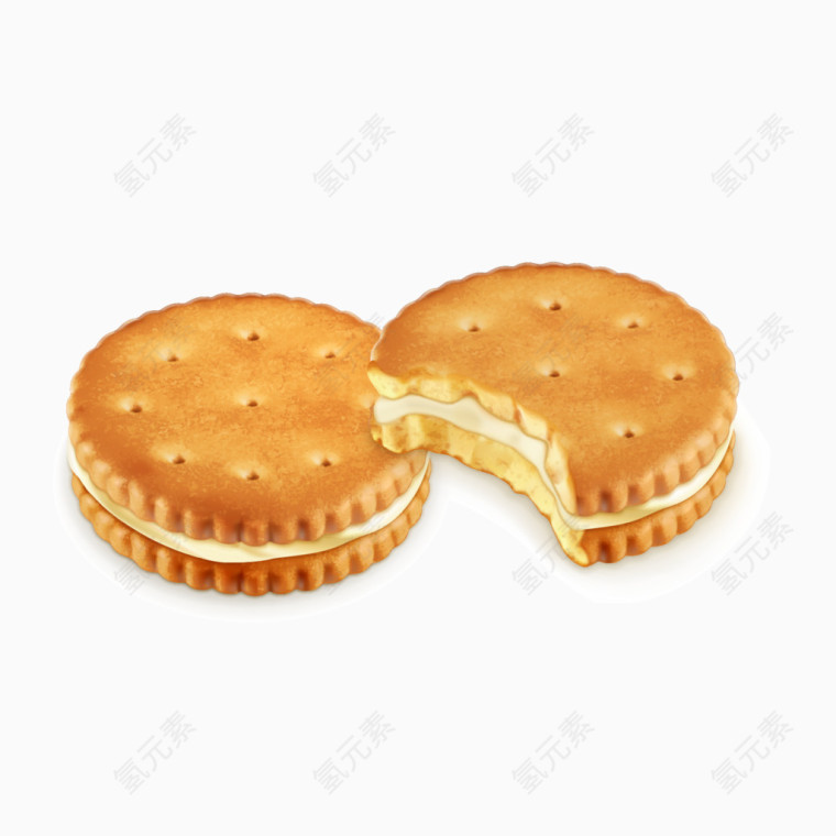 矢量饼干