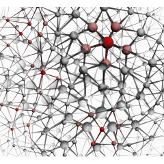 抽象科学化学分子结构