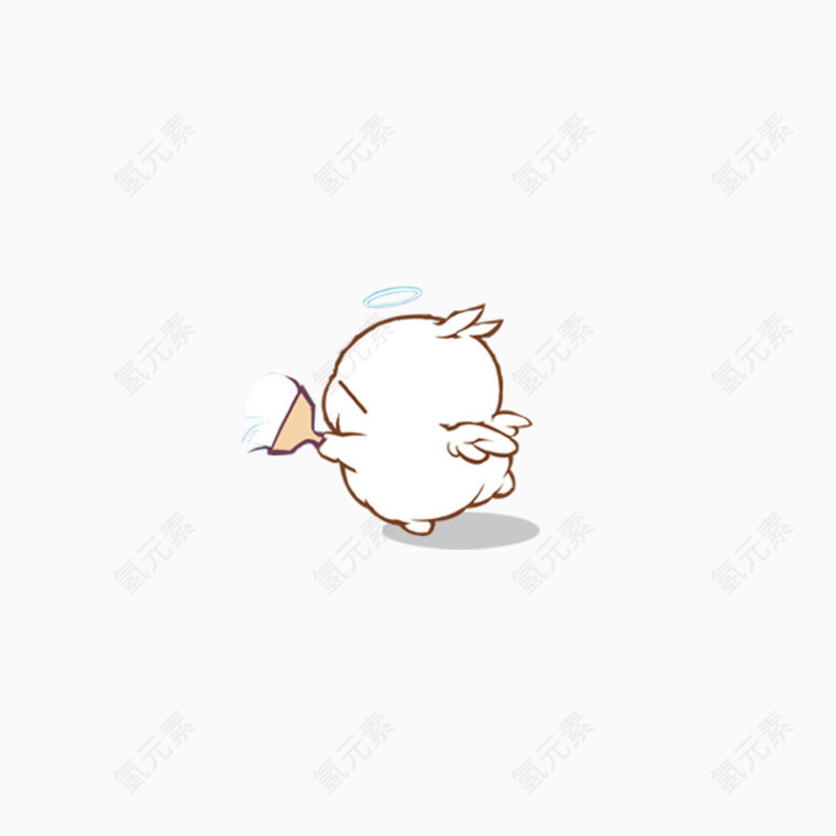 卡通流氓兔素材