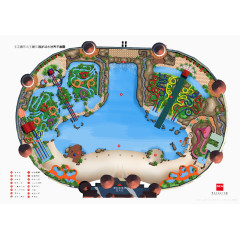 水上公园平面效果图