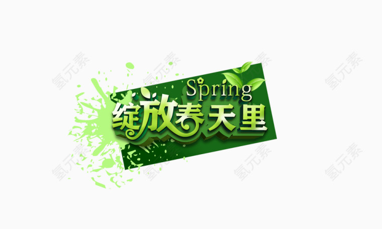 绽放春天里